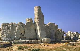 Un des temples mégalithiques de Malte